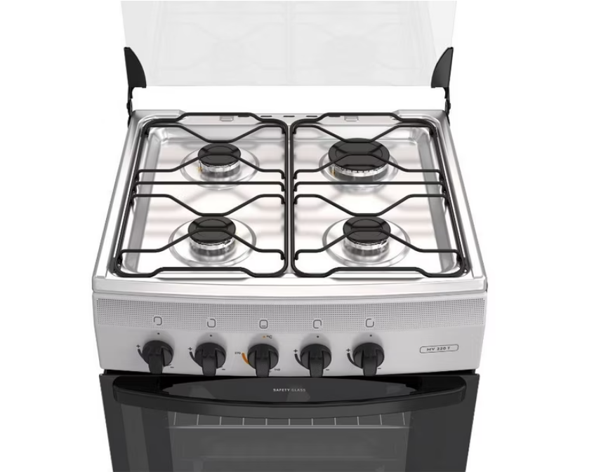 Cocina A Gas Licuado Mademsa 4 Quemadores Mv 220 T Silver