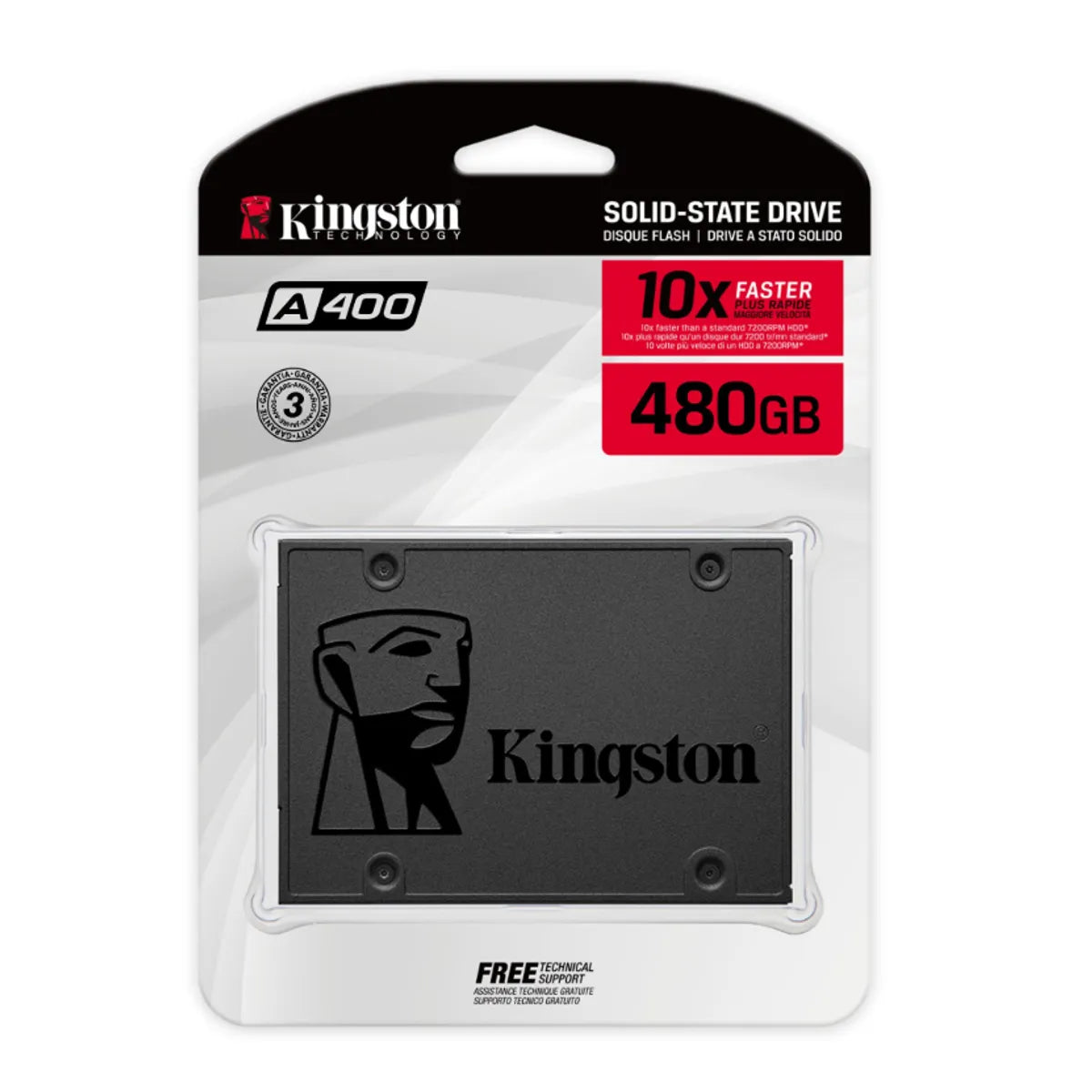 Disco SSD Kingston A400 SA400S37/480G 480GB
