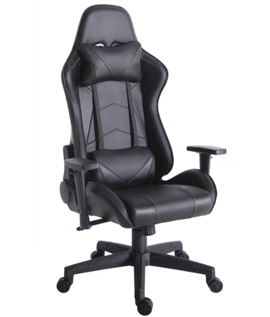 Silla De Escritorio Gamer Kanji Dooku D-463T negro