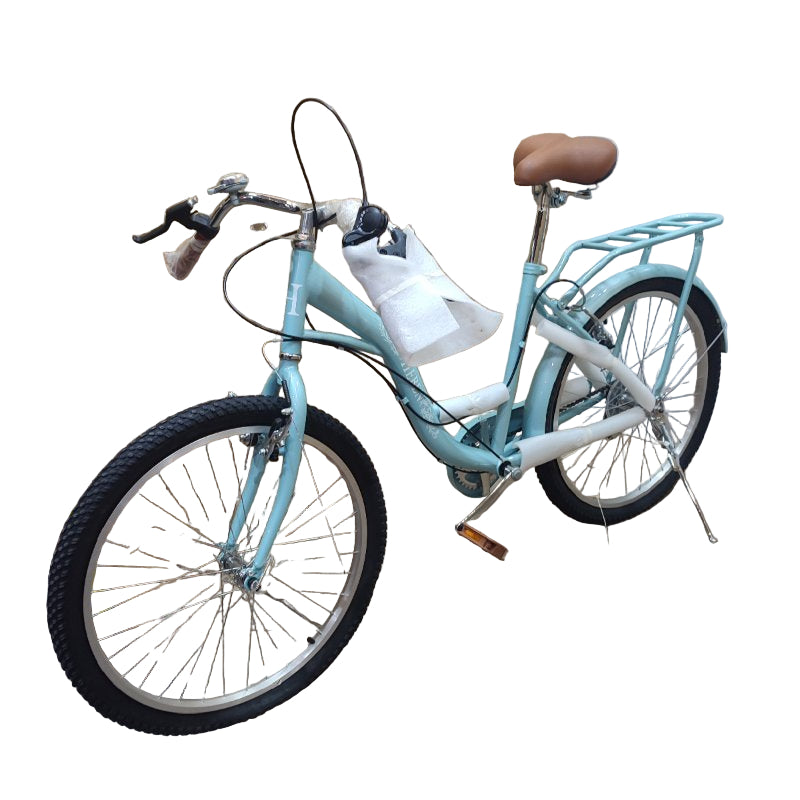 Bicicleta 6 Velocidades Heben Florencia Turquesa Aro 24