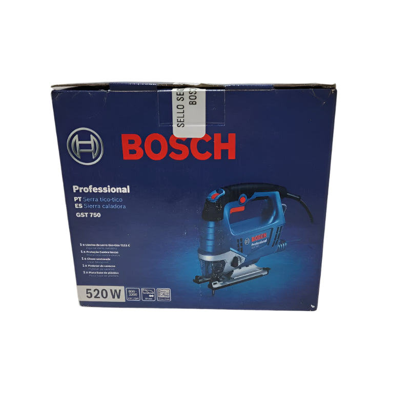 Sierra Caladora Profesional Bosch Gst750 Verde 520 W