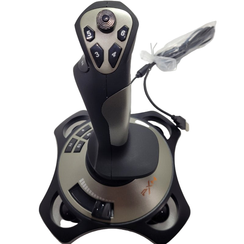 Joystick Simuladores De Vuelo Pxn 2113 Pro Negro