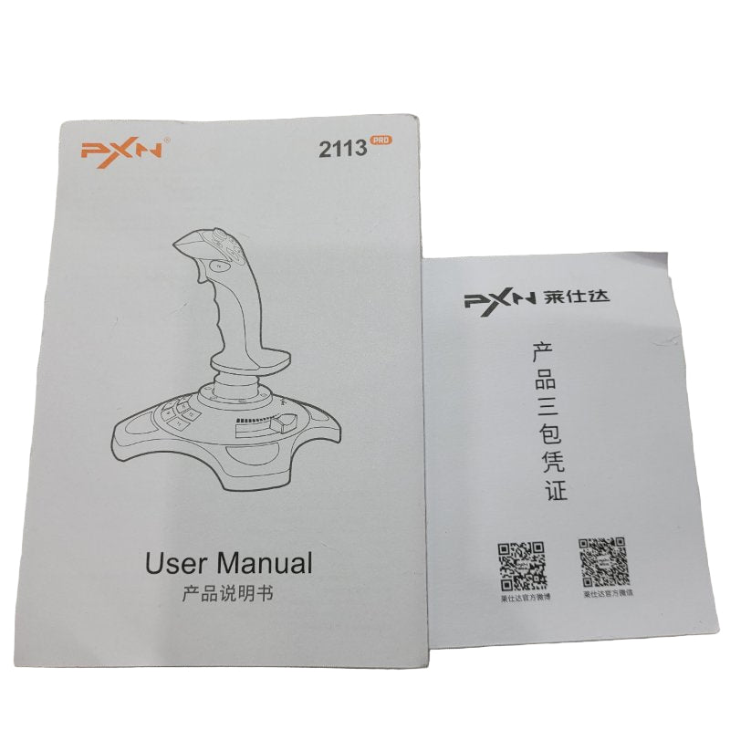 Joystick Simuladores De Vuelo Pxn 2113 Pro Negro