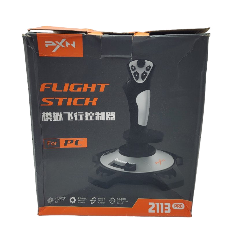 Joystick Simuladores De Vuelo Pxn 2113 Pro Negro