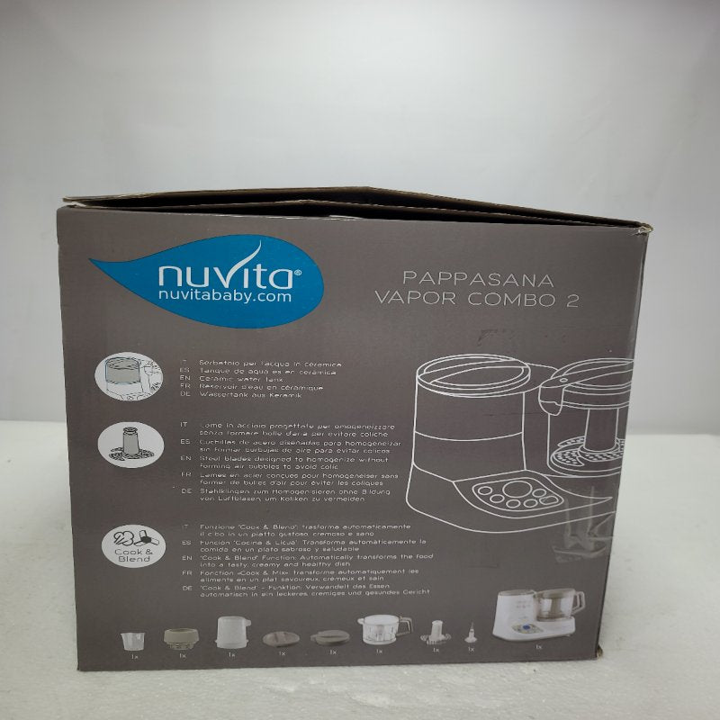 Procesador De Alimentos Nuvita Pappasana Blanco 0 Meses +