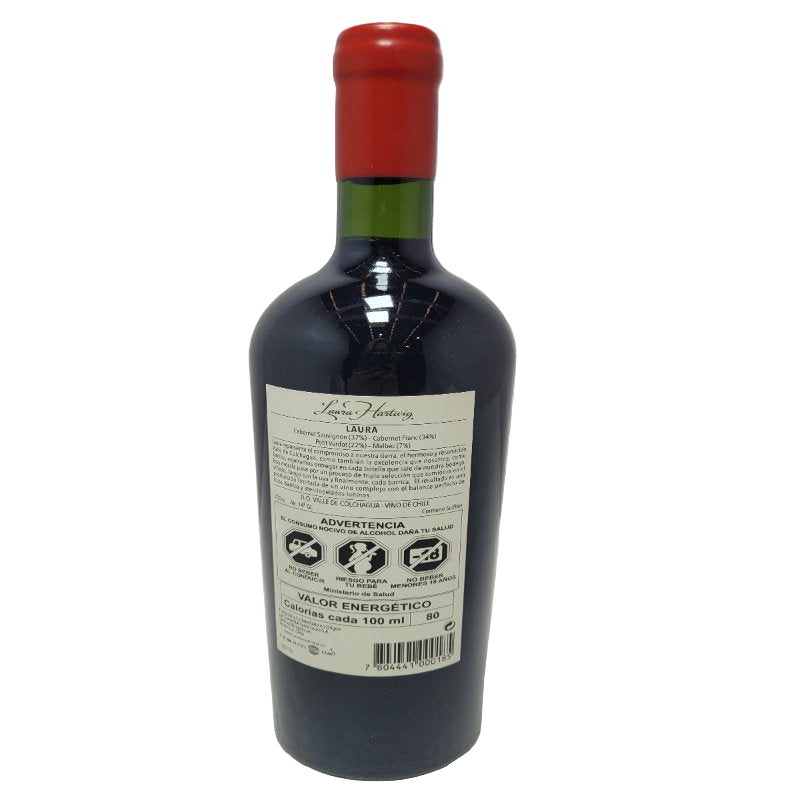 Vino Laura Hartwig Icono Ensamblaje Valle De Colchagua 750ml 2018