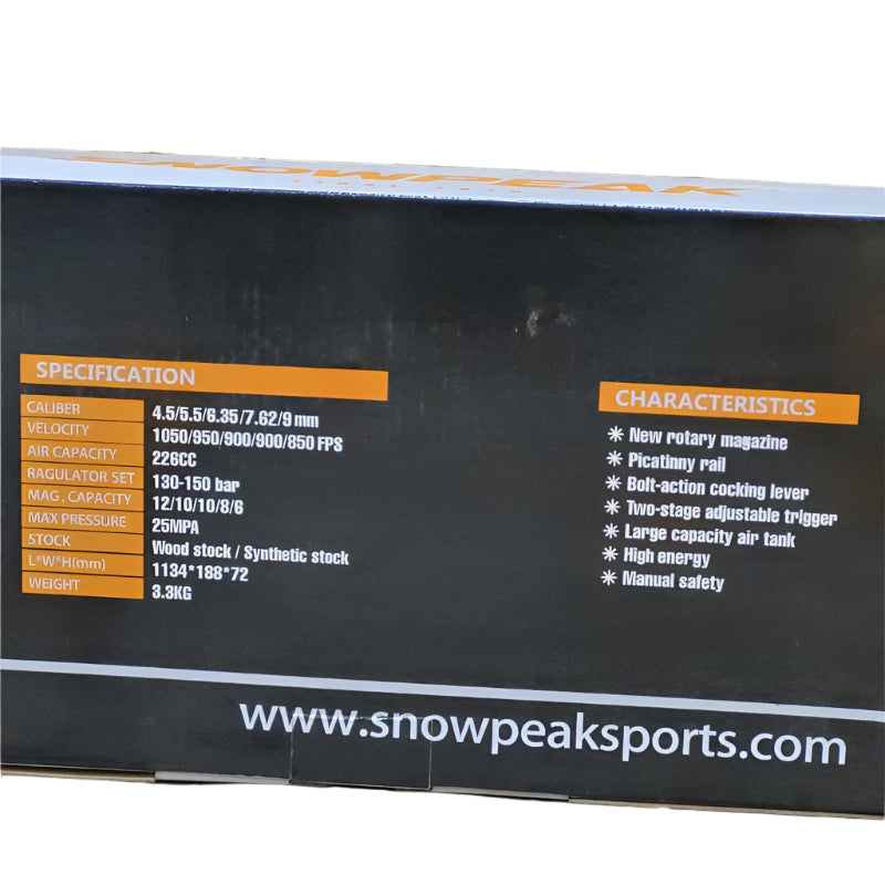 Carabina Air Gun Snowpeak M25s 5.5mm