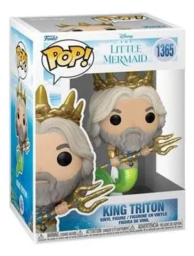 Figura De Coleccion Funko Pop Litte  Mermaid  1365  / King  Triton