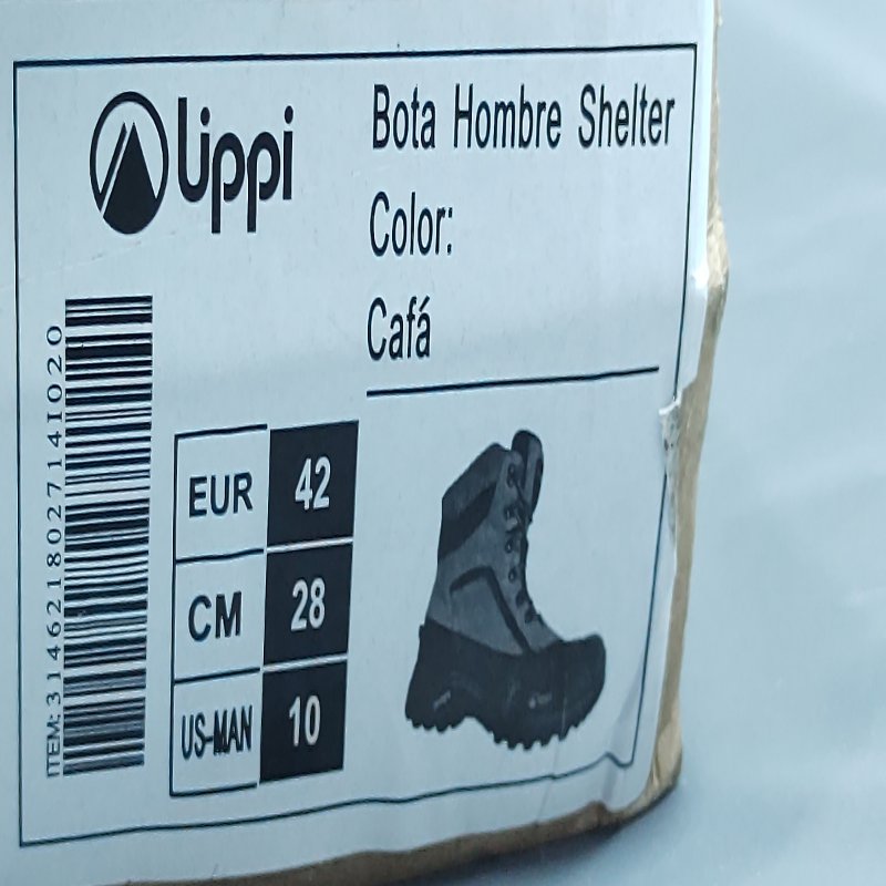Bota Lippi Shelter Cafe Talla 42