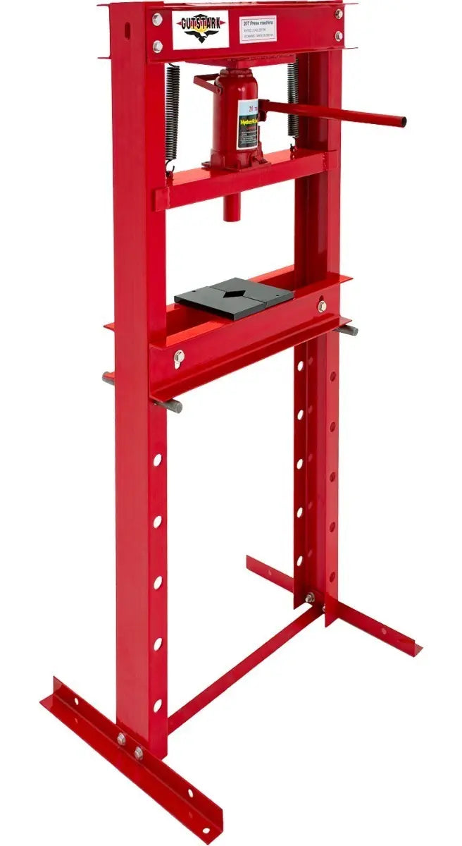 Prensa Hidráulica 20 Toneladas Gutstark 458003 MKZ-PRENS20TNA, Rojo