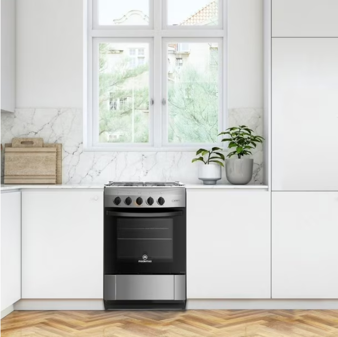 Cocina A Gas Licuado Mademsa 4 Quemadores Mv 220 T Silver