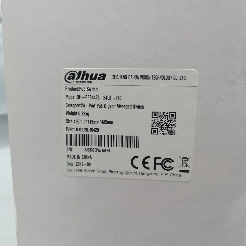 Ethernet Switch Dahua Dh-Pfs4428-24Gt-370