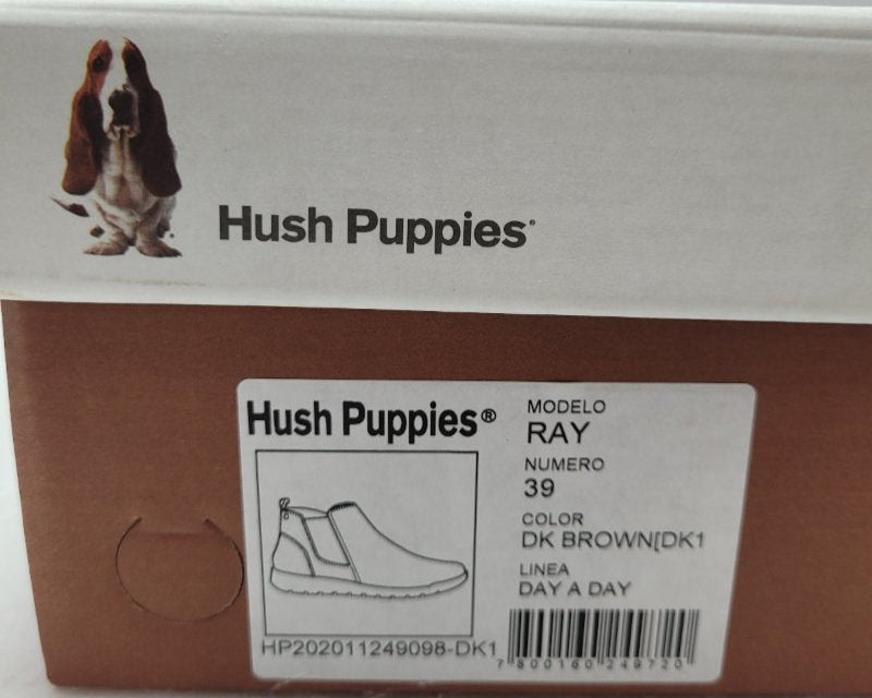 Botin Hush Puppies Ray Brown Talla 39