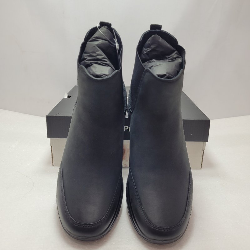 Botin Cuero Hush Puppies Coley Negro 36 Femenino