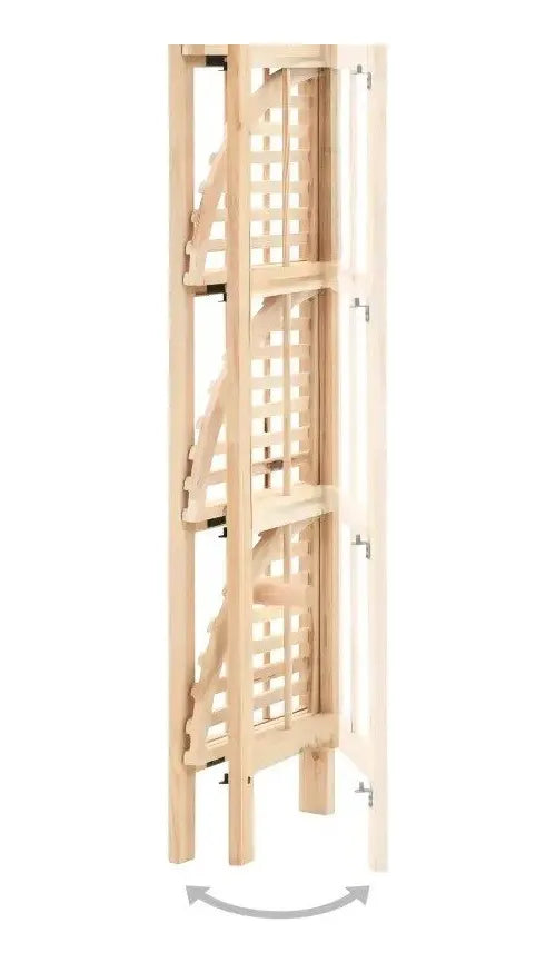 Esquinero de madera  Hiperasia 3 Niveles