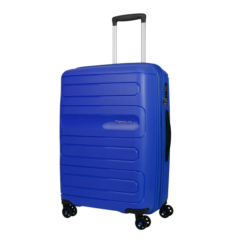 Maleta Rígida de Cabina Fortress Saxoline 55x35x25 cm Azul 2.8 kg 40 Litros