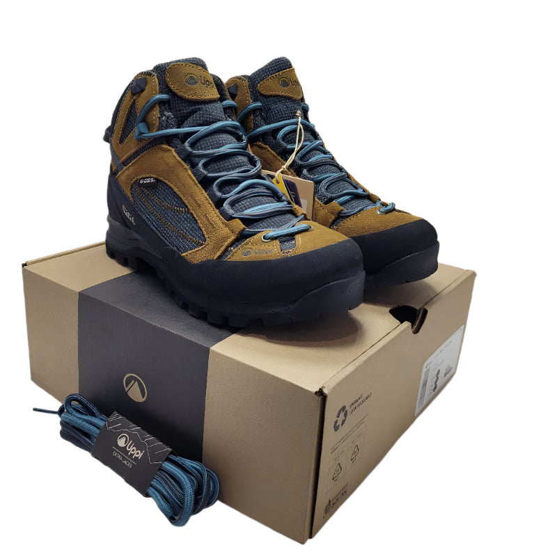 Botin Mujerterry Mid Uppi Terray Mid Cafe Turquesa 37 Mjer
