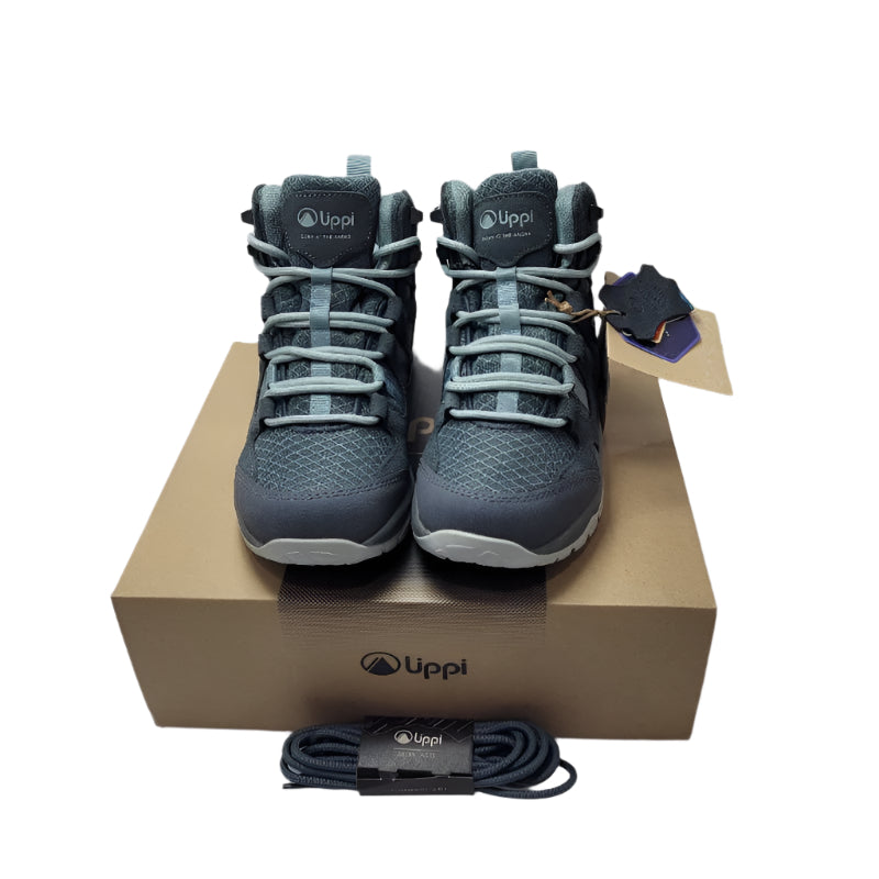 Botin Adulto Mujer Lippi Tellus Mid Acero Oscuro talla 35