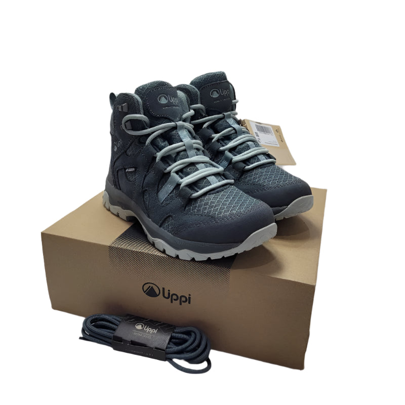 Botin Adulto Mujer Lippi Tellus Mid Acero Oscuro talla 35