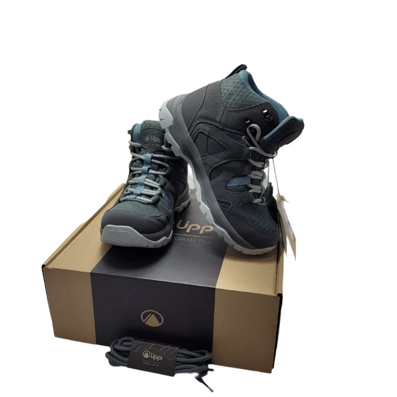 Botin Mujer Lippi Tellus Mid Acero Oscuro 35 Femenino