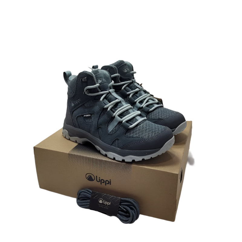 Botin Adulto Mujer Lippi Tellus Mid Acero Oscuro talla 37