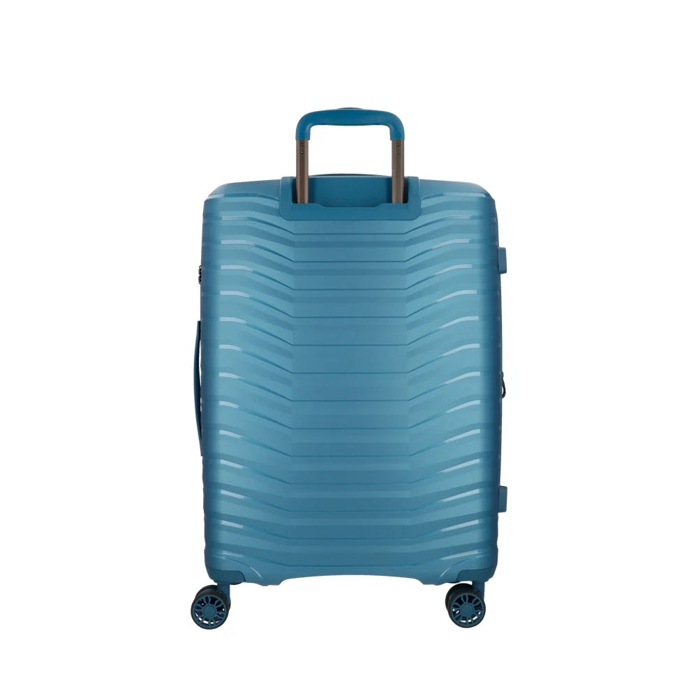Maleta de Viaje Saxoline Titanium Mediana 66 Litros, Azul