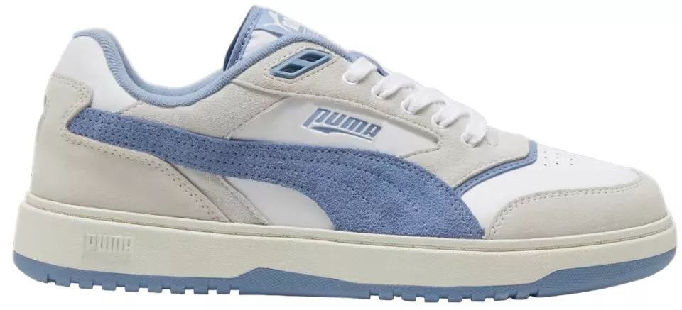 Zapatilla De Hombre Puma Doublecourt Prm White Celeste 44