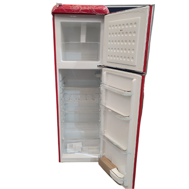 Refrigerador Retro Libero Lrt-280dfrr Rojo 280 Lts
