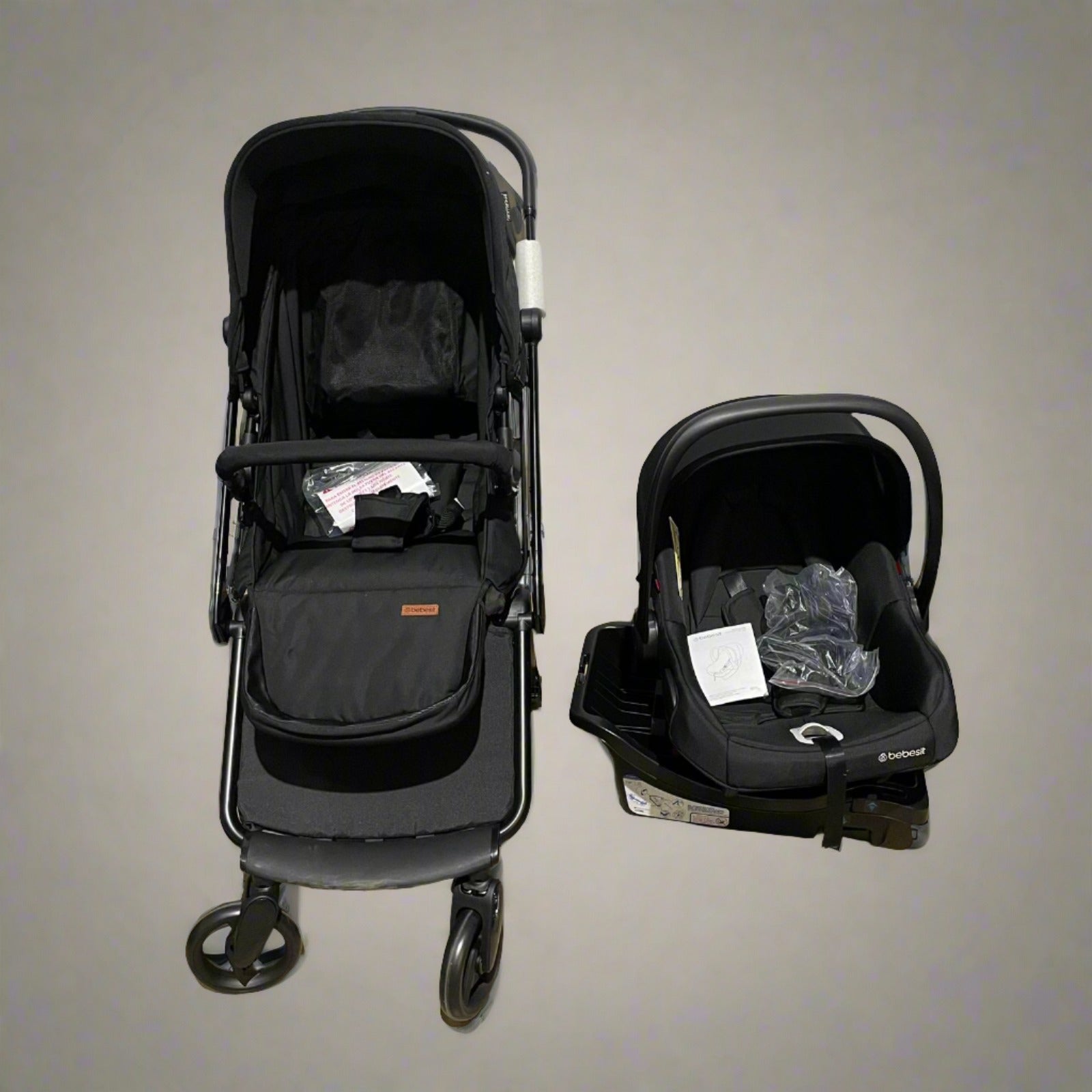 Coche Bebesit Travel System Swift 360 Negro