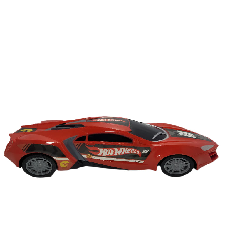 Vehiculo De Friccion Hotwheels Gx19-B Rojo +3a 42cm Nino