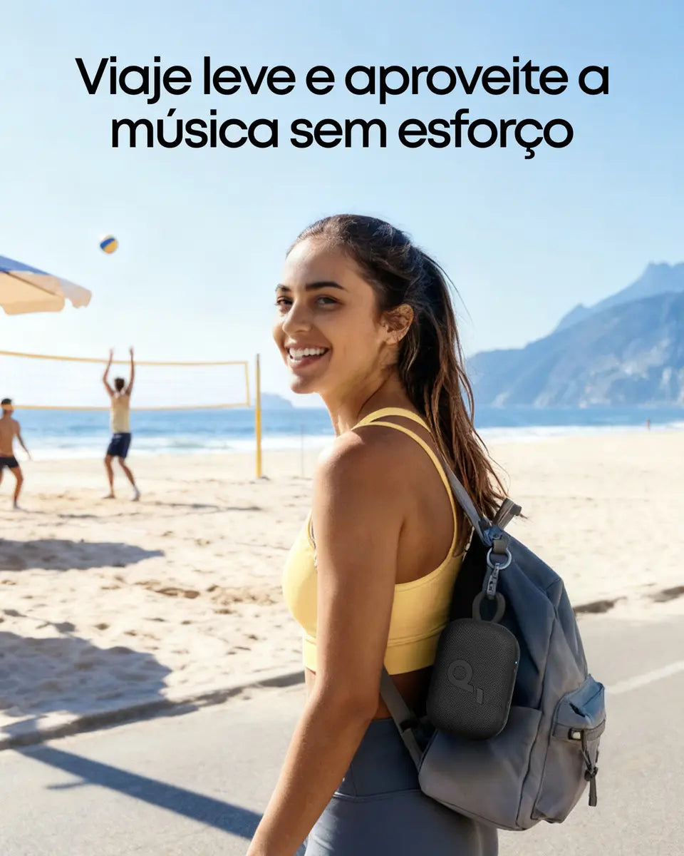 Parlante Bluetooth Soundcore Select 4 Go all day power vibrant vibes Negro