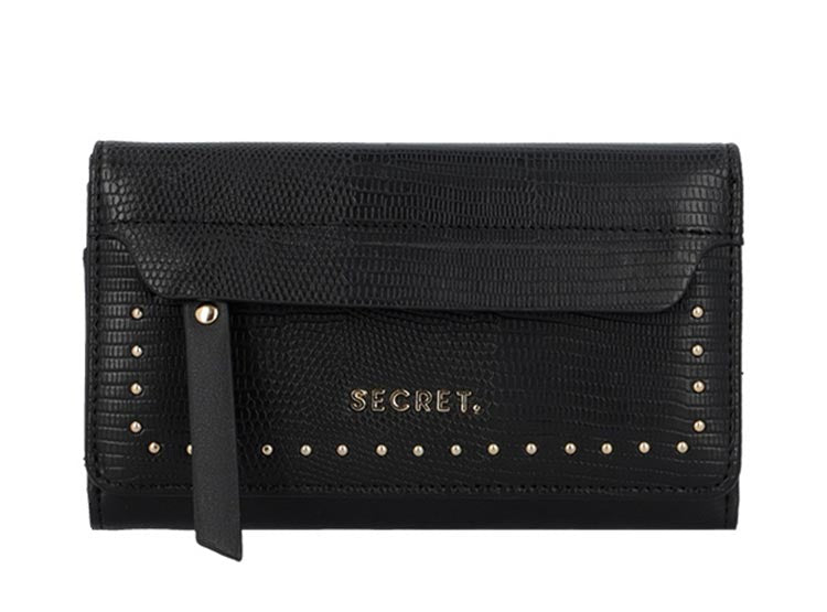 Billera Secret Wallet M 211 Provenza Negro