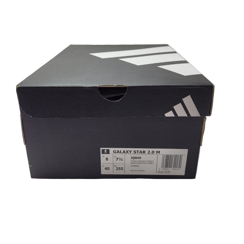 Zapatilla Running Adidas Galaxy Star 2.0 Azul 40 Masculino