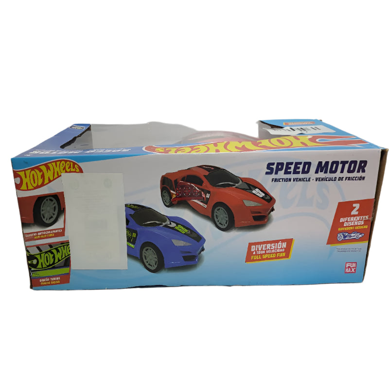 Vehiculo De Friccion Hotwheels Gx19-B Rojo +3a 42cm Nino