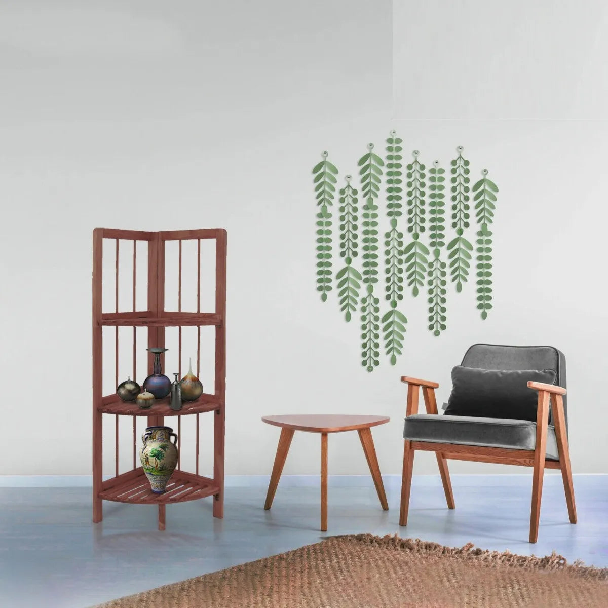 Esquinero de madera  Hiperasia 3 Niveles