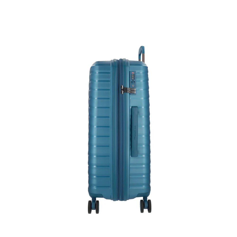 Maleta de Viaje Saxoline Titanium Mediana 66 Litros, Azul
