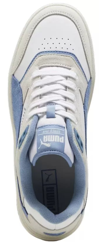 Zapatilla De Hombre Puma Doublecourt Prm White Celeste 44