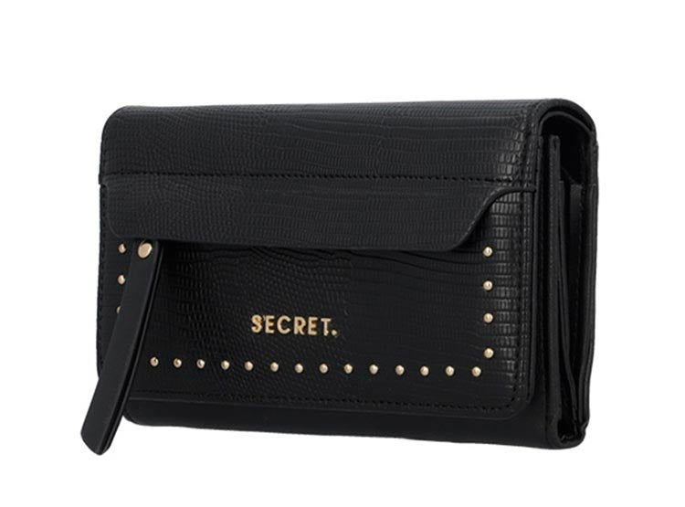 Billera Secret Wallet M 211 Provenza Negro