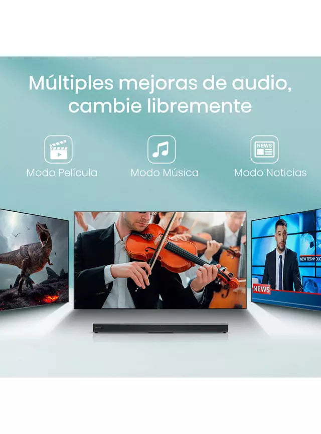 Barra de Sonido Hisense HS205 Negro