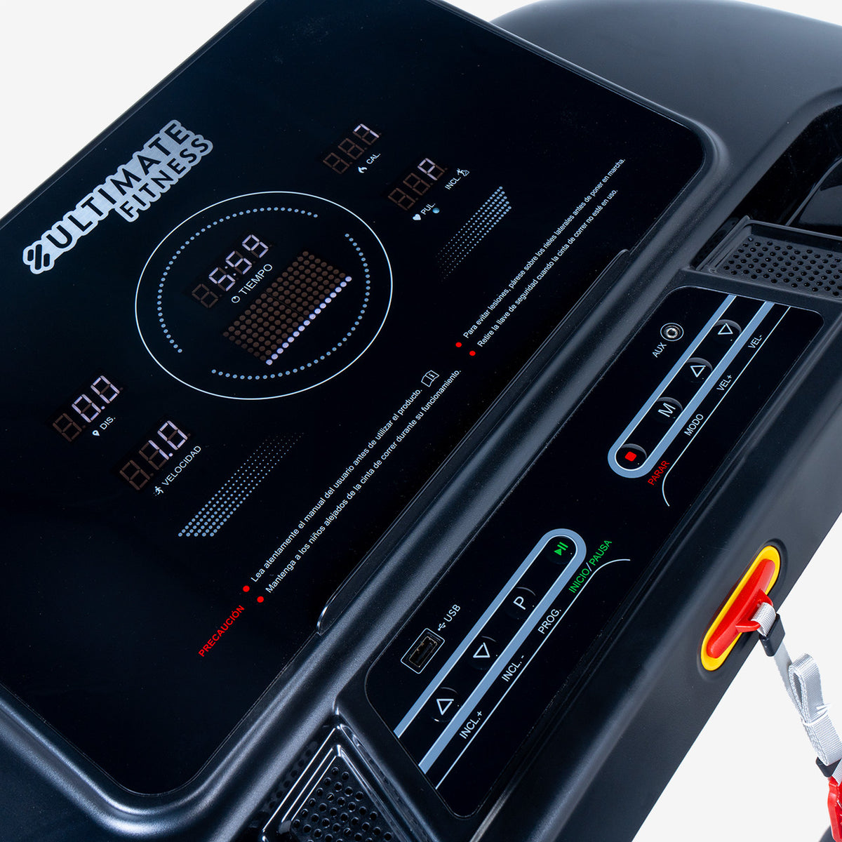 Trotadora Eléctrica Ultimate Fitness E530 Smart Pro 2.0, Negro