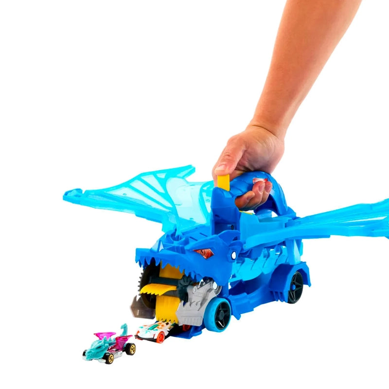 Remolque de Juguete Hot Wheels Mattel con Lanzador