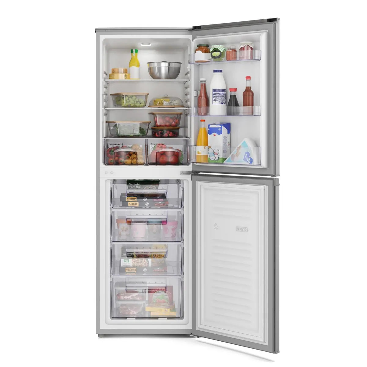 Refrigerador Mademsa M250 248 Litros, Gris