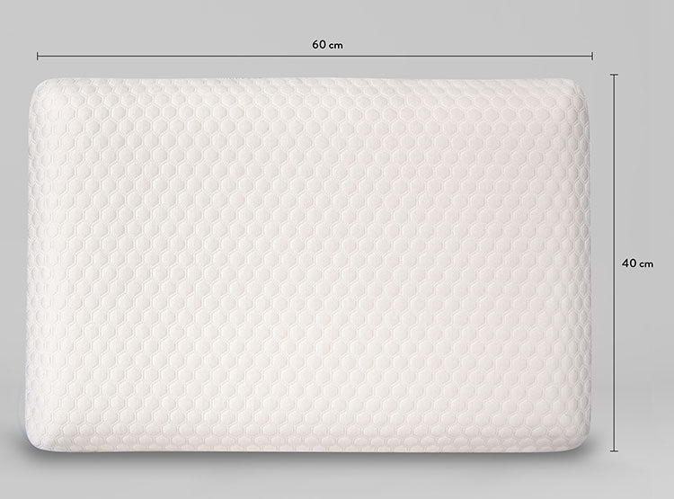 Set 2 Almohadas Cic Visco Medium Blanco M 60x40cm 2 Unidad