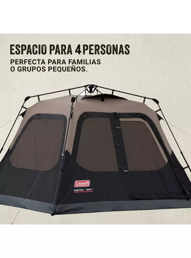 Carpa Familiar Coleman Instantánea para 4 Personas