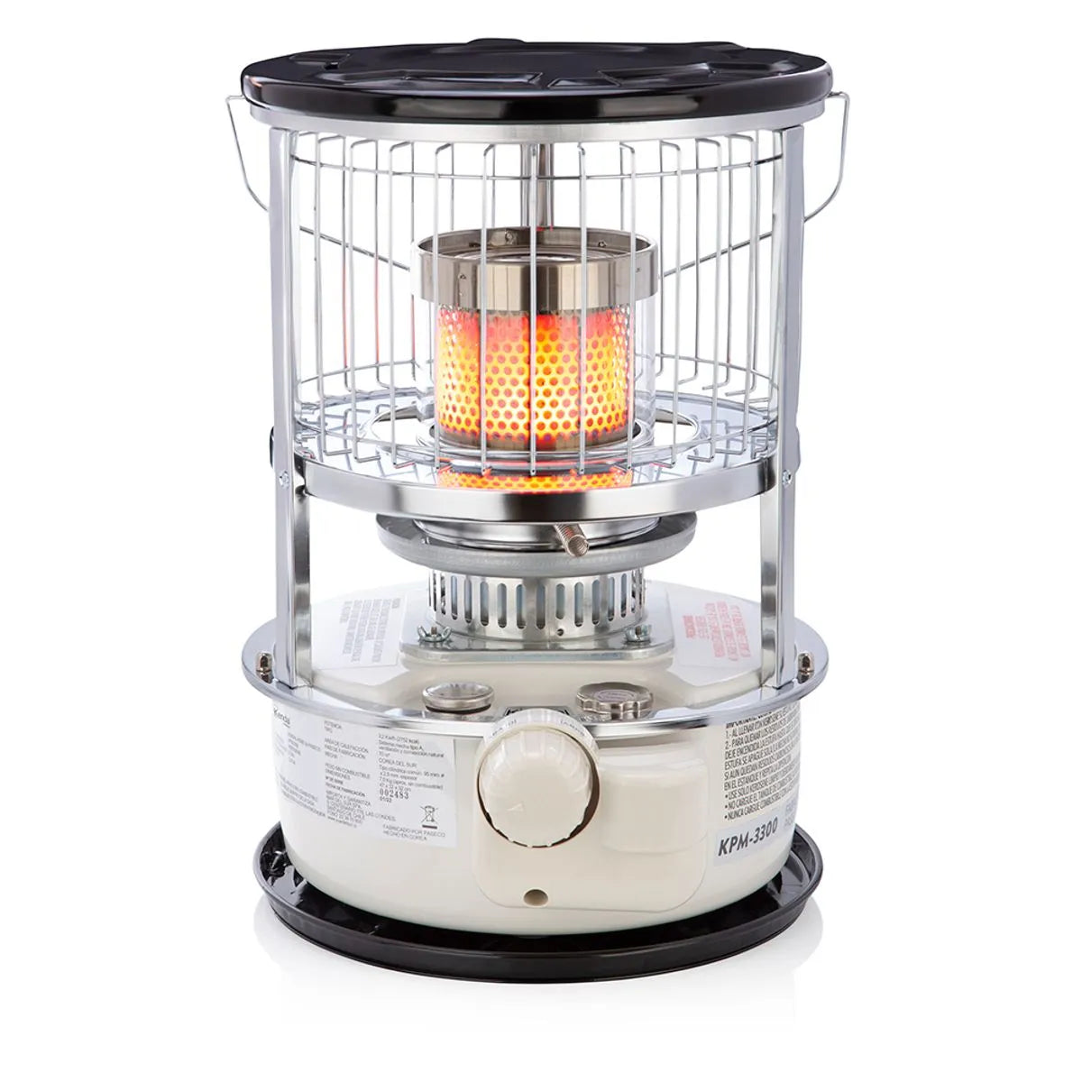 Estufa a Parafina Kendal KPM-3300 5.3 Litros Blanco
