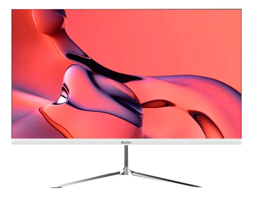 Monitor Curvo 23.6" Kolke Full HD 1920x1080, Blanco