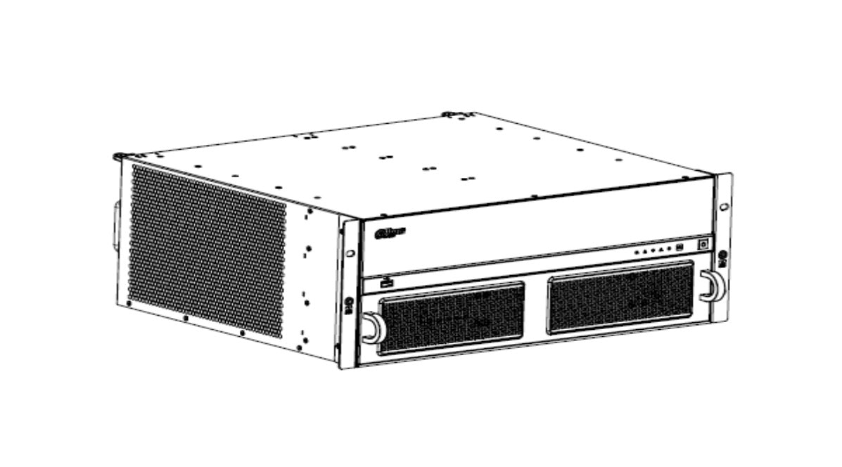 Video Matrix Platform Dahua M70-4U-E Negro