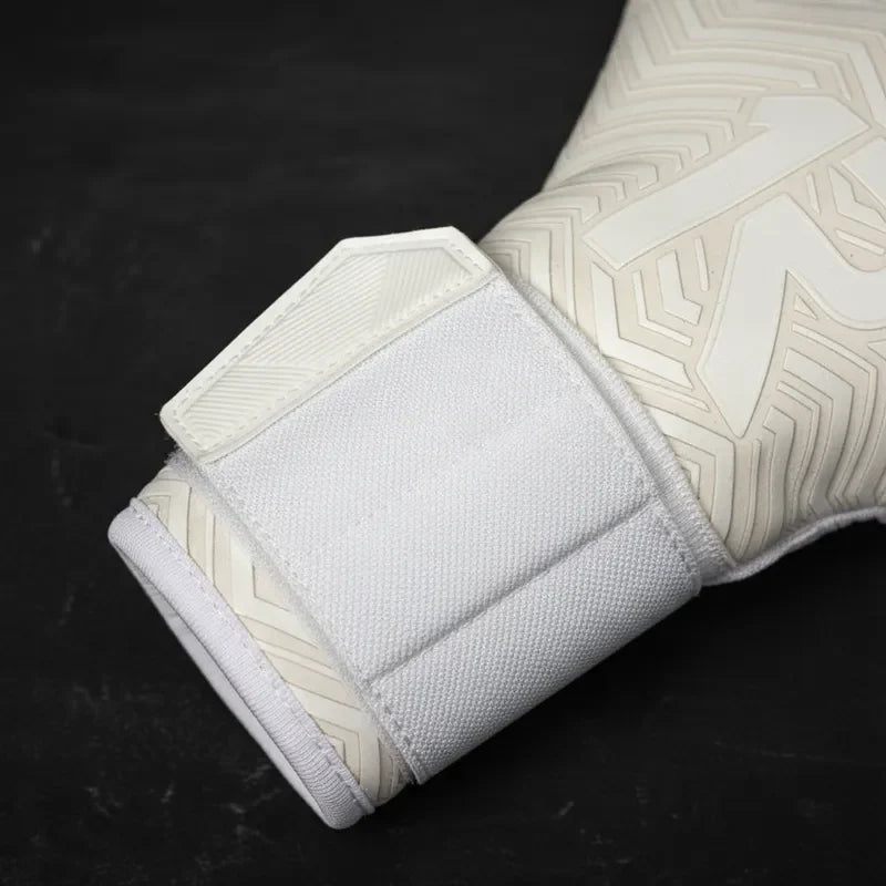 Guantes de Arquero Profesional Raw Goalie Blanco Talla 10