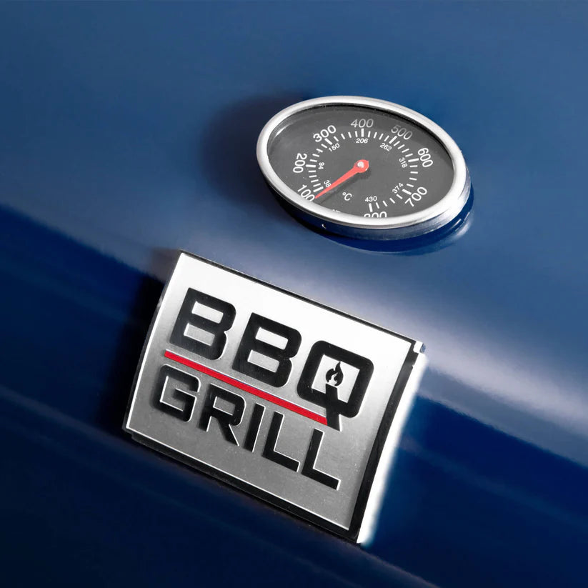 Parrilla A Gas 3 Quemadores + Quemador Lateral Bbq Grill Michigan Bbq304Gc Blue [Openbox]