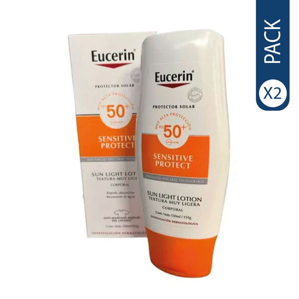 Pack Eucerin Protector Solar Sensitive Protect Fps 50